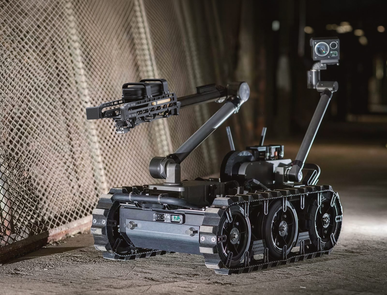 V.D.M integration on tracked UGV platform